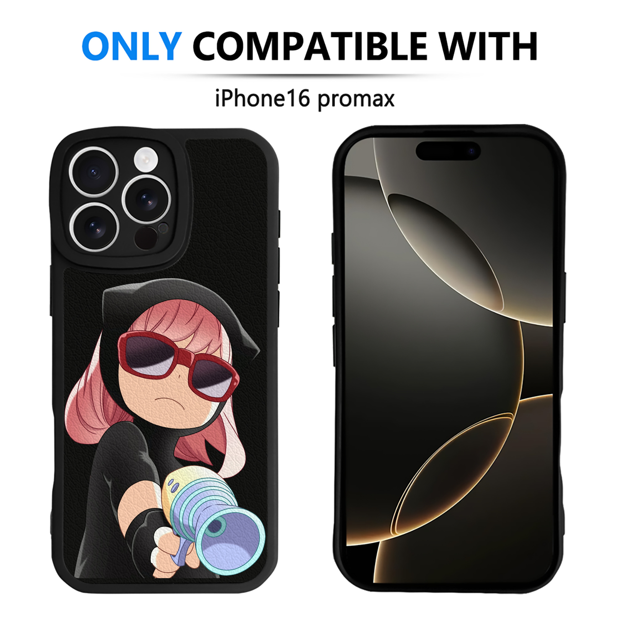 （画像用） SPY×FAMILY间谍家家酒 【iPhone 16シリーズ対応】シリコンスマホケース（レザー調） 材質：シリコン